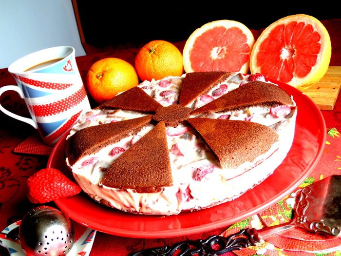 Летний торт &amp;quot;Фрукты в желе&amp;quot;