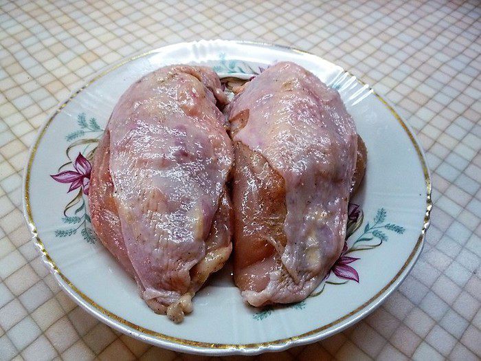 Куриные грудки с картофелем и томатами черри