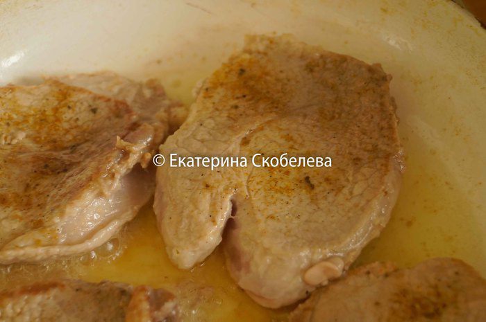 Мясная отбивная с картофелем &amp;quot;Герцогиня&amp;quot;