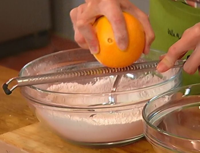 Апельсиновые маффины с клюквой 