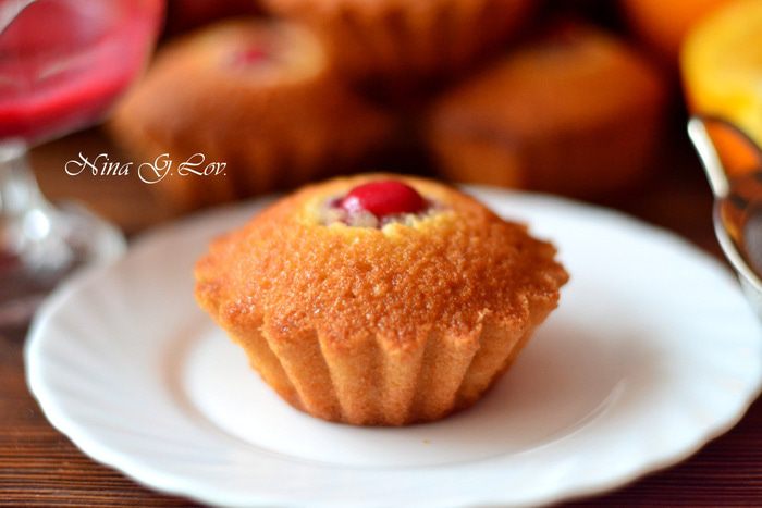 Миндальное пирожное &amp;quot;Финансье&amp;quot; с сюрпризом