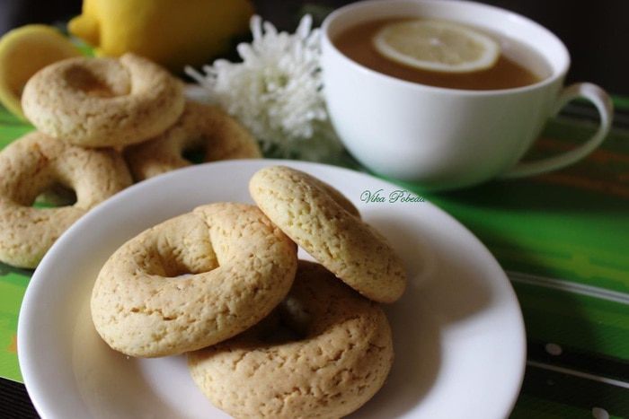 Лимонно-ванильное печенье