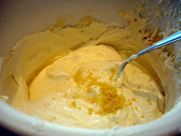 Чизкейк с грушей и шоколадом