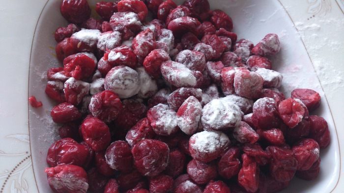 Миндально-шоколадный торт с вишней &amp;quot;С любовью&amp;quot;