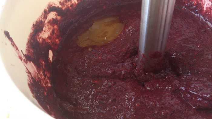 Ягодно-льняной мусс