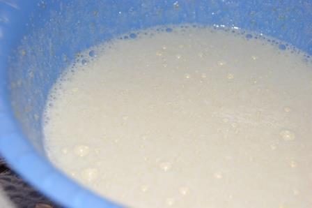 Маковый торт с творожно-лимонным кремом