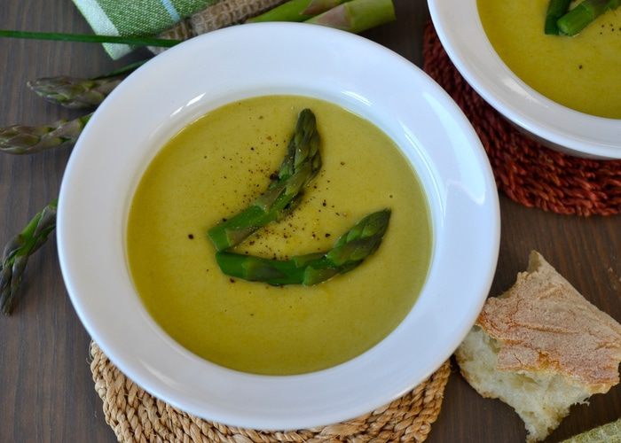 Крем-суп из спаржи
