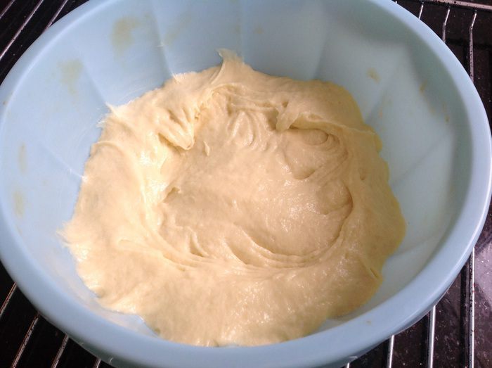 Пирог с творогом и грушами
