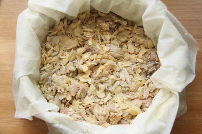 Марокканский куриный пирог