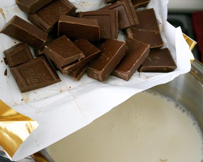 Шоколадный крем-брюле 