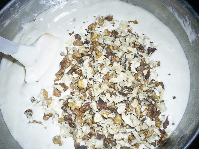 Медово-ореховый бисквит