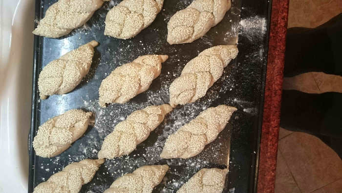 Кунжутные косички