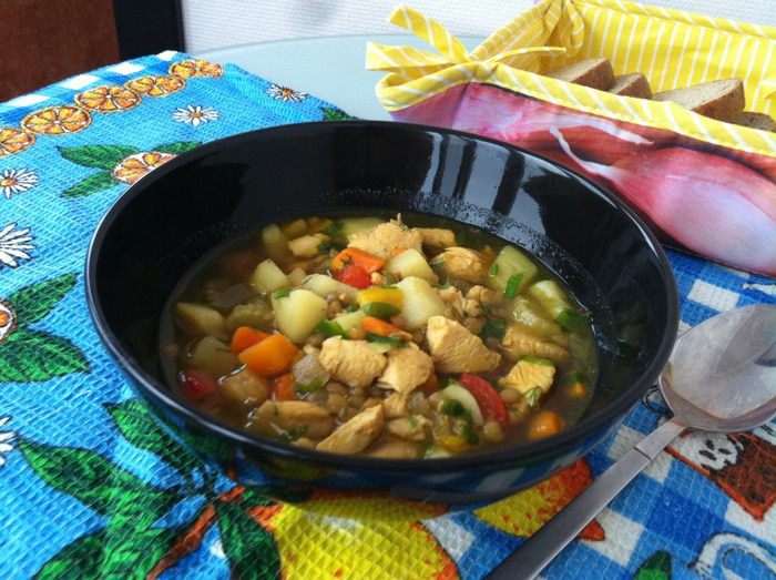 Суп из чечевицы