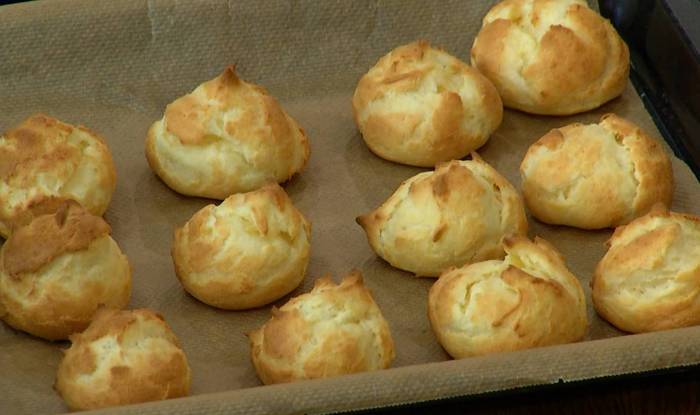 Фисташковые профитроли