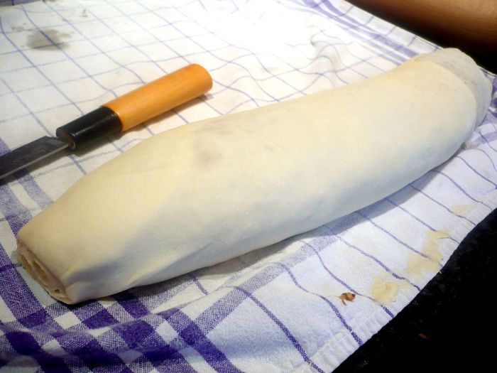 Ореховый штрудель с миндальным соусом, или работа над ошибками