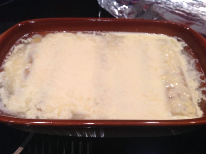 Каннеллони с индейкой