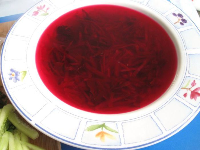 Холодный свекольник