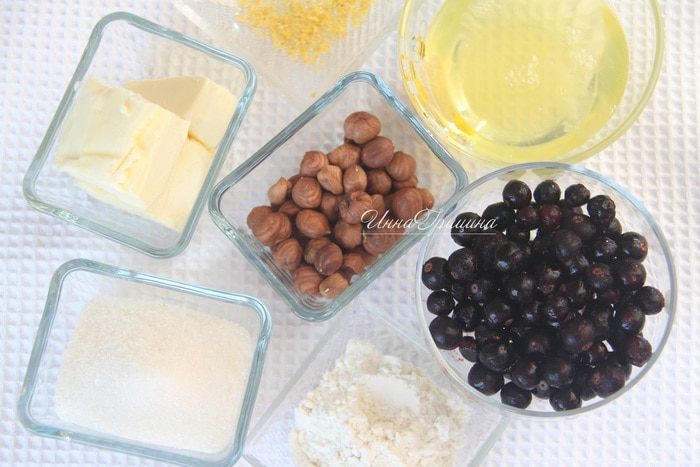 Фрианды с черной смородиной (Blackcurrant &amp;amp; lemon friands)