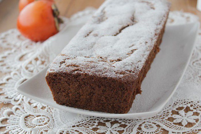 Кекс с хурмой