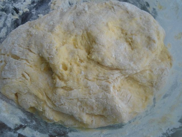 Мягкое тыквенное печенье на сметане и кукурузной муке