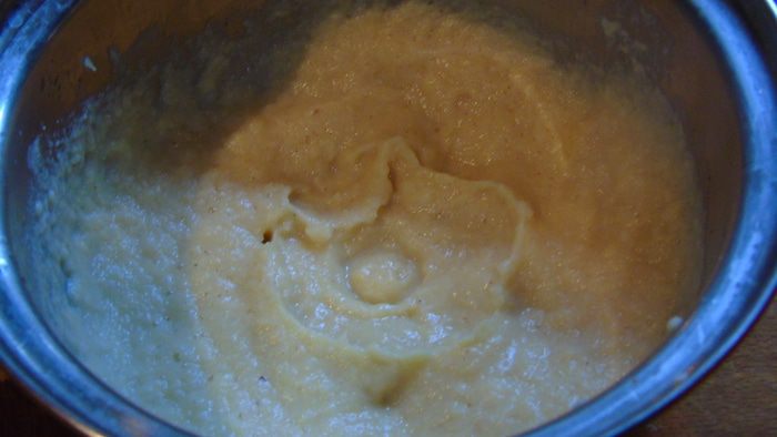Яблочные сырники в овсяной панировке (без муки)