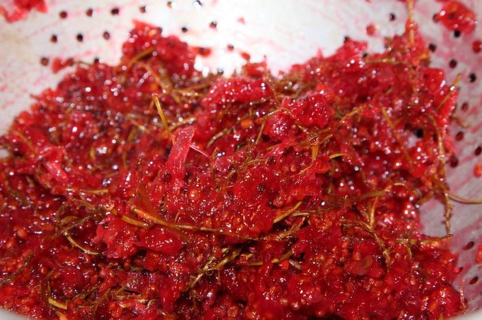 Желе из красной смородины