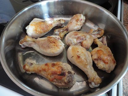 Курочка с лимонным картофелем
