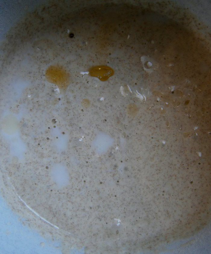 Яблочный пирог с отрубями