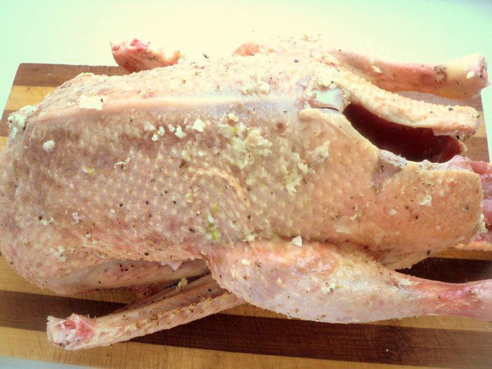 Утка в тесте