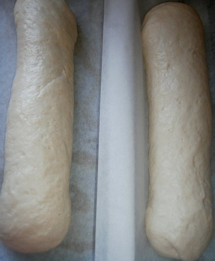 Батон на долгой опаре