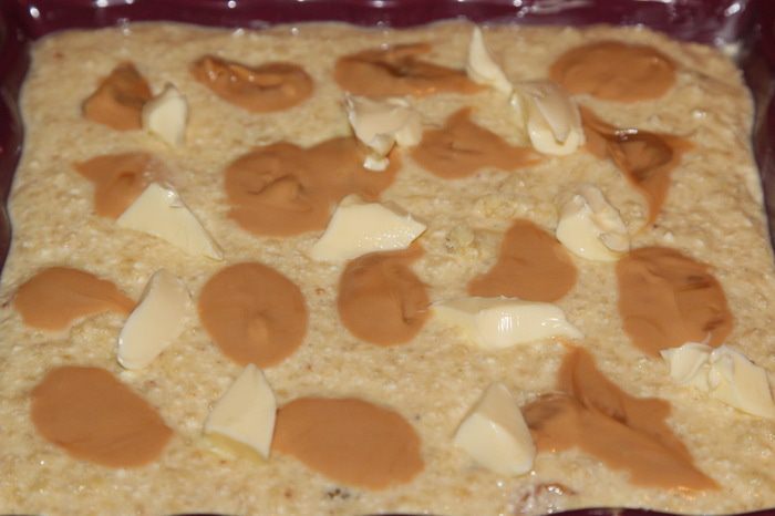 Пшенный кугель с изюмом