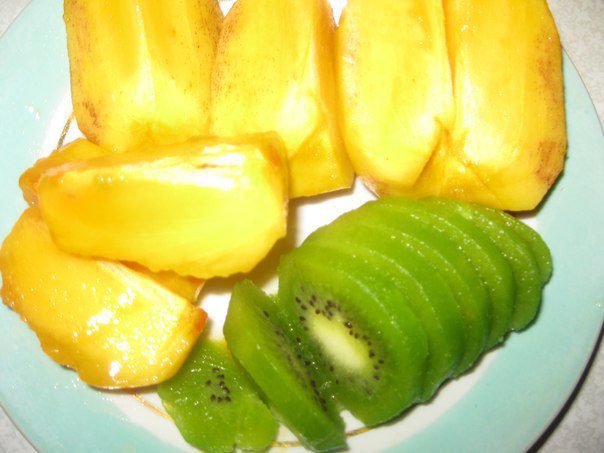 Десерт творожно-фруктовый