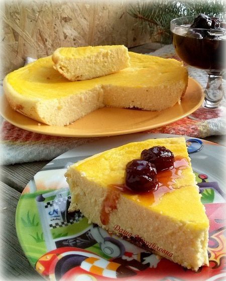 Нежная творожная запеканка