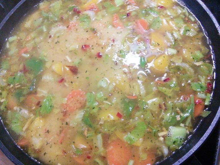 Весёлый кускус с овощами 