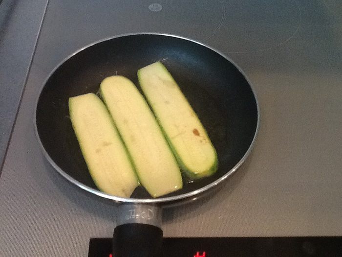 Террин из кабачков и козьего сыра