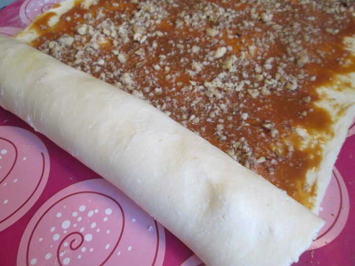 Ореховый кранц с вареной сгущенкой 