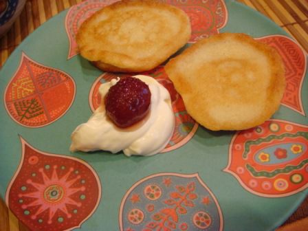Оладушки, без яиц и муки