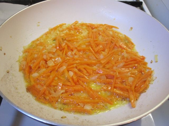 Запеканка из рисового микса с овощами