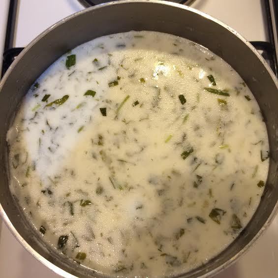Мацвнис Шечаманди (Суп из мацони)