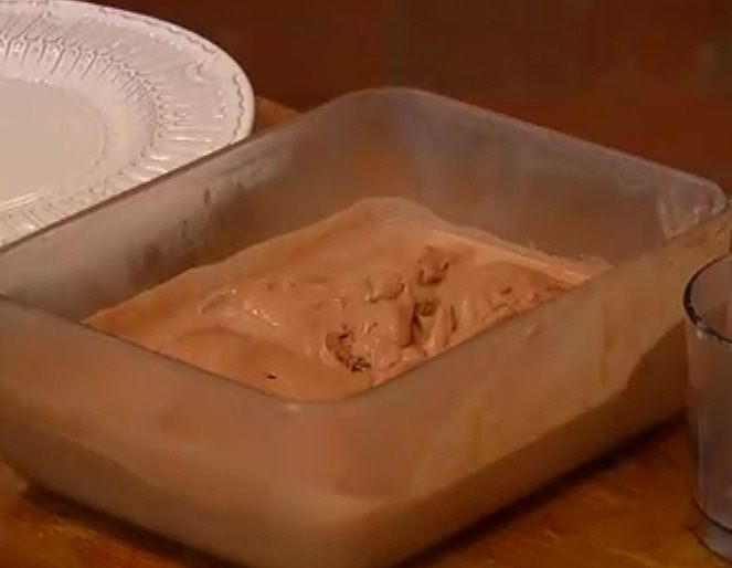 Хрустящее шоколадное мороженое 