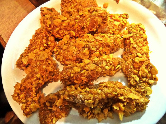 Курица в кукурузной панировке