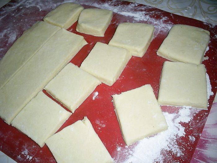 Слоеное картофельное печенье