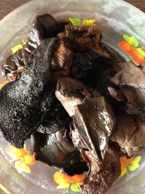 Грибной суп с ушками