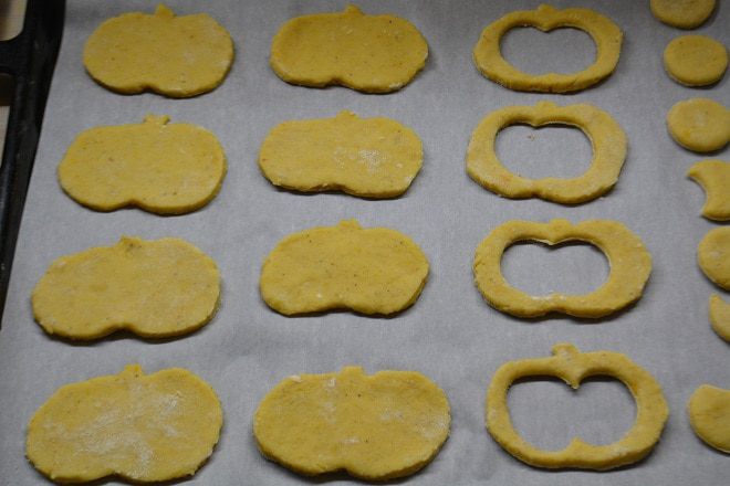 Тыквенно-пряное печенье с сюрпризом