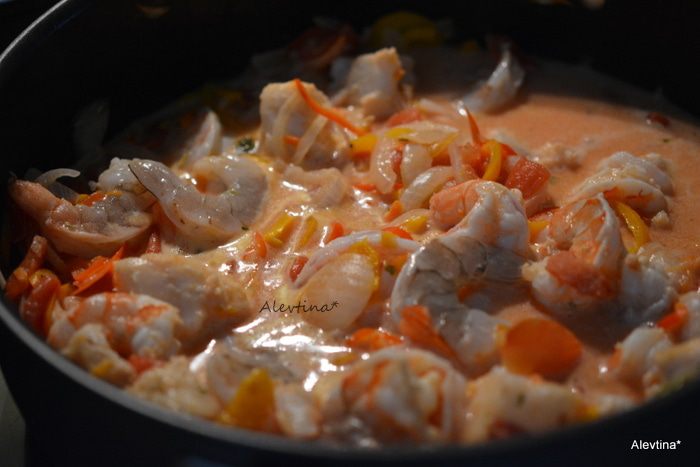 Рагу из морепродуктов по-бразильски