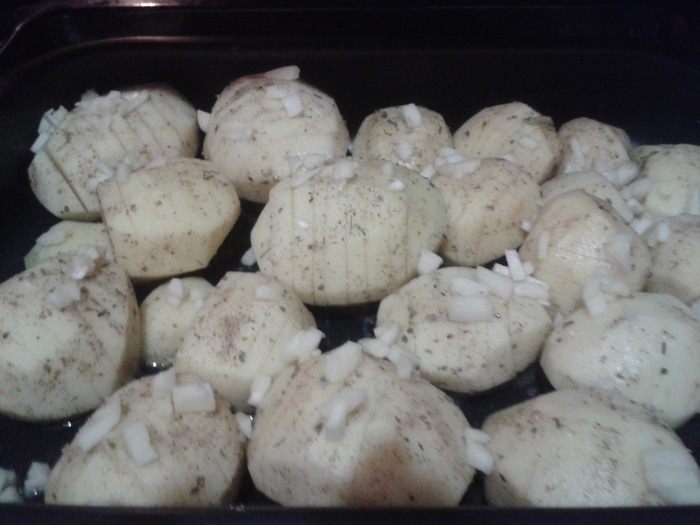 Очень вкусный и ароматный картофель