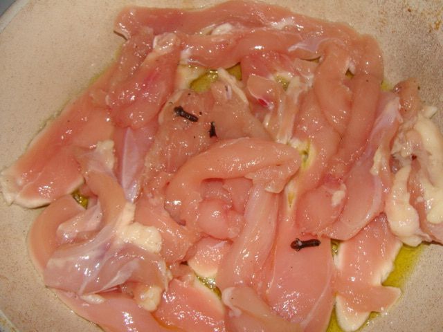 Филе курицы по-французски