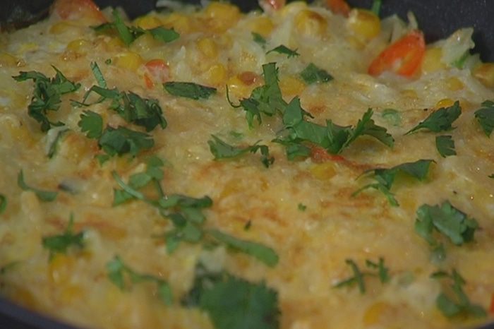 Омлет по-мексикански 