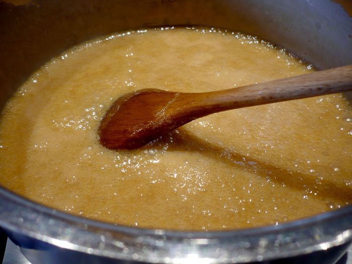 Грушевый пирог с карамелью