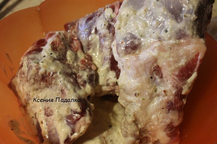 Ребрышки барашка